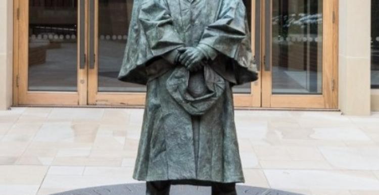 statue of martin luther king jr at newcastle university